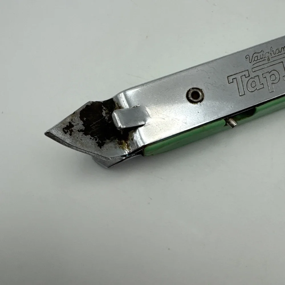 Vintage 5-in-one Vaughan‎ TapBoy Bottle Can Opener Corkscrew Green
